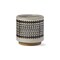 Tanga Planter Stoneware Flower Pot With Base Decorative Home Decor